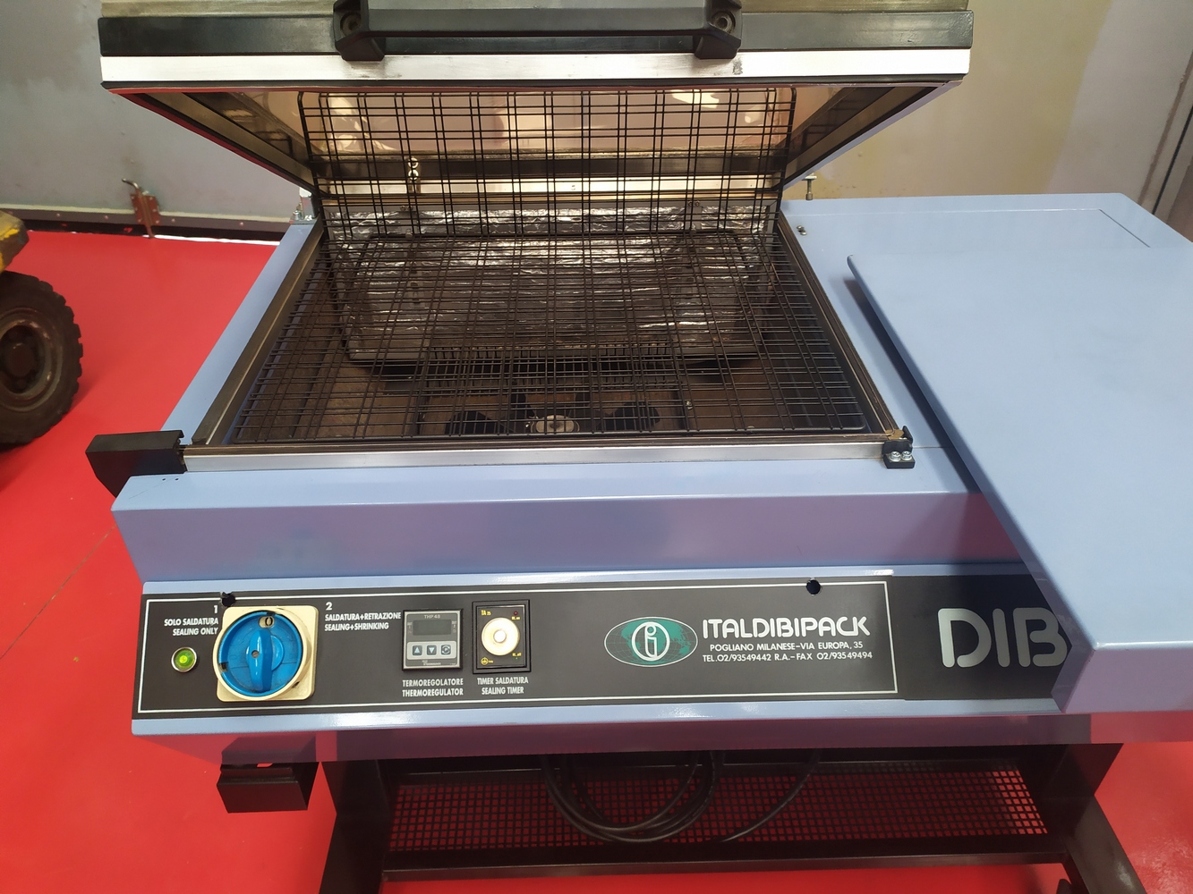 Retractiladora De Campana Marca Italdibipack Modelo Dibipack 4255 508